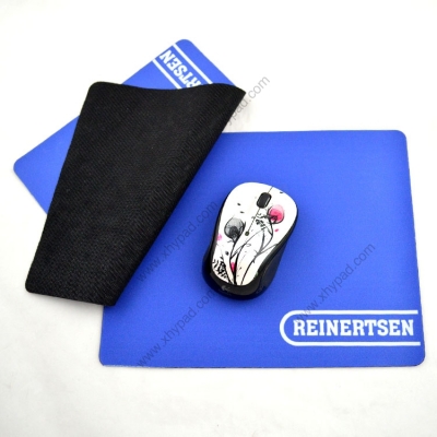 Blue Fabric Mouse Pad